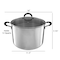 Hastings Home Large Stainless Steel Stock Pot with Lid, Compatible with Electric, Gas Cooktops, 12-Quart Capacity 468453KTD - alternate 3
